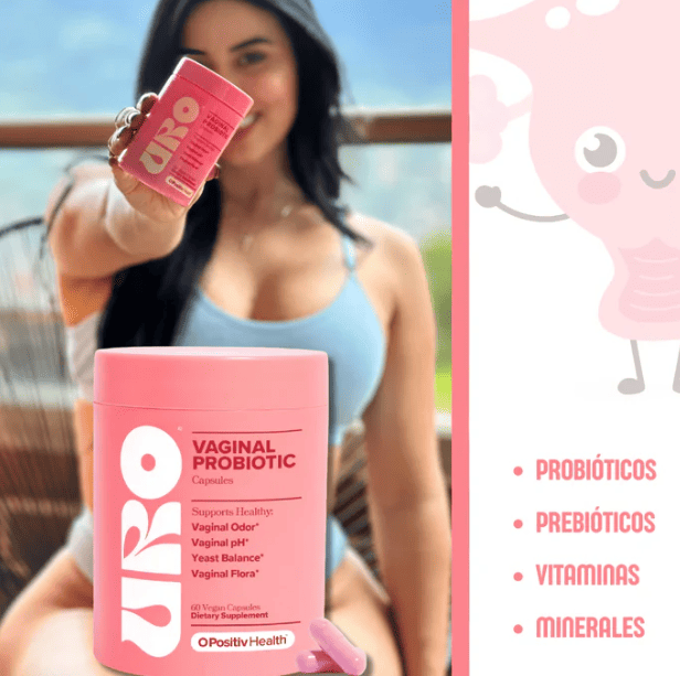 Probióticos vaginales - 60 cápsulas – Uro